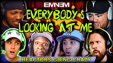 Eminem - Everybody’s Looking At Me | REACTION COMPILATION