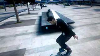 Skate 3: Hilarious faceplant into a tree!