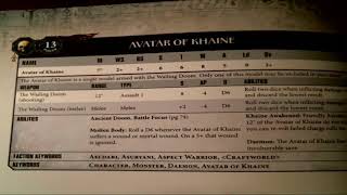 8TH Edition Eldar Codex Review& Data cards Warhammer 40k