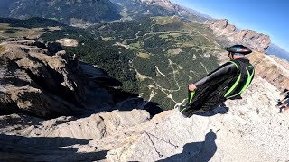 Pordoi with Edi | Wingsuit Flight | Dolomites by JoHannes | Wingsuit  7,517 views 5 months ago 3 minutes