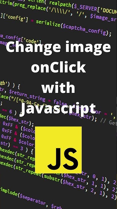 Demo: How to change image onClick in javascript | #shorts - YouTube