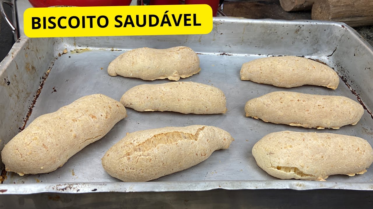 Biscoito de polvilho saudável que não engorda, sem oleo, sem gluten ...