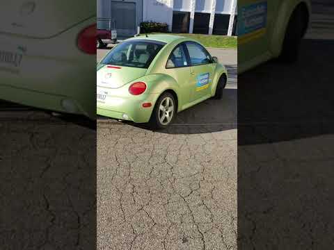 Auctioned 2003 vw beetle 193000 miles turbo 4cyl - YouTube