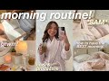 8am productive morning routine  updated skincare grwm reading etc
