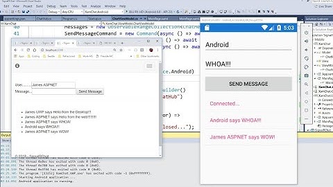 Live Stream: SignalR Saturdays: Integrating into Xamarin Mobile Apps
