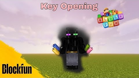 Key Opening in Blockfun server || FandomChapri || Minecraft || #blockfun #minecraft #video
