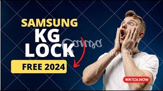 SAMSUNG KG LOCK Free, New Act. New Security 2024