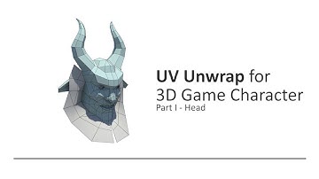 UV Unwrap Workflow for a 3D Game Character (Autodesk Maya) - Part 01
