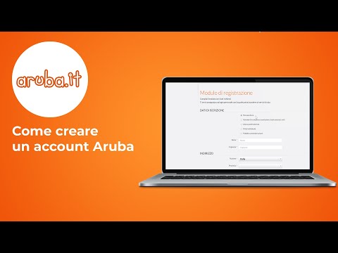 Come creare un account Aruba - Guida