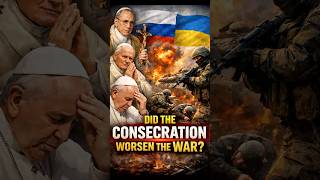 Did the Consecration Worsen the War? #catholicdevotion #history #podcasts #news #ukraine #warzone