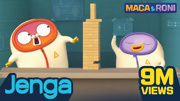 [MACA&RONI] Jenga | Maca and Roni  Tooniverse Maca & Roni