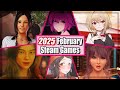 New February Steam Games