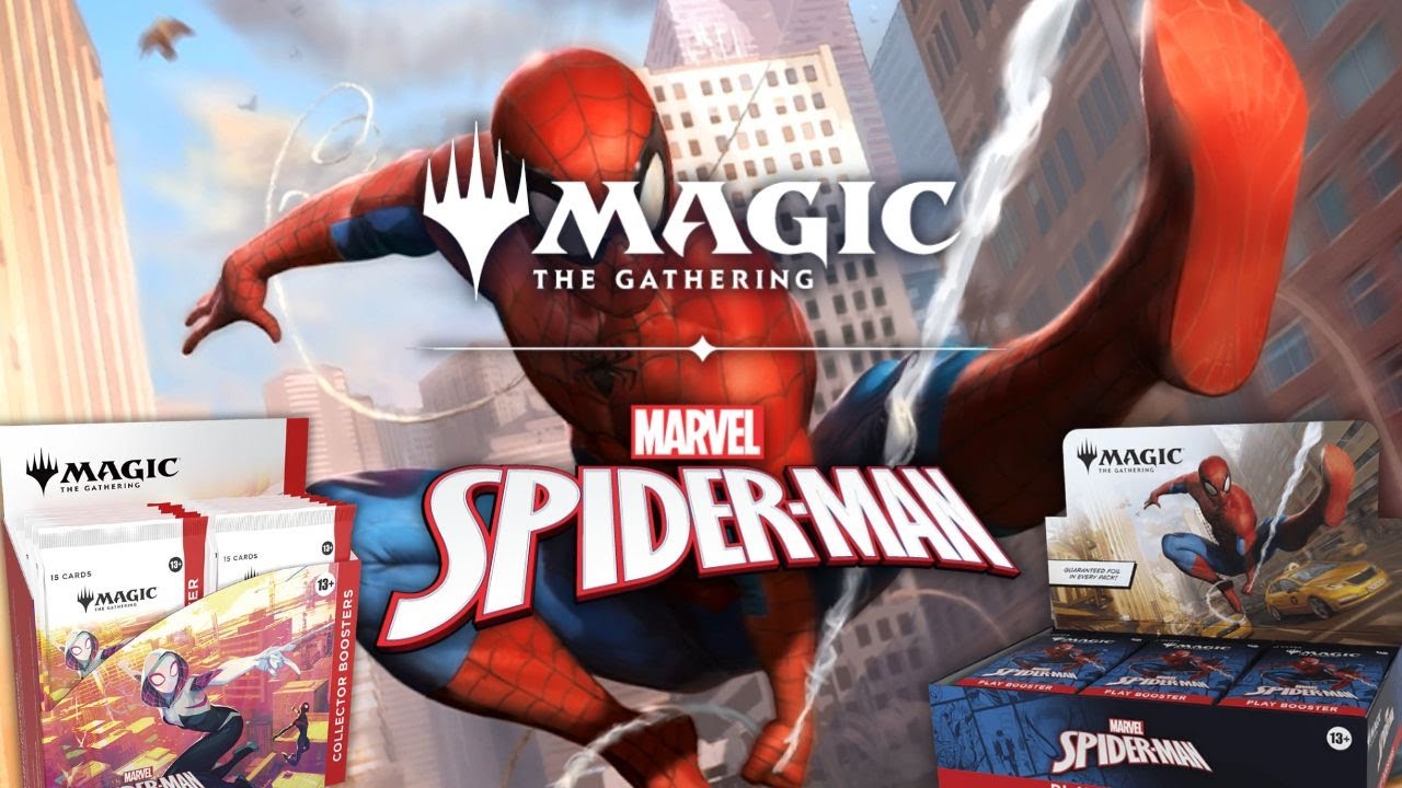 magic: the gathering marvel's spider-man collector booster box Magic slingers%20from%20across%20the%20Spider Magic: The Gathering - Marvel's