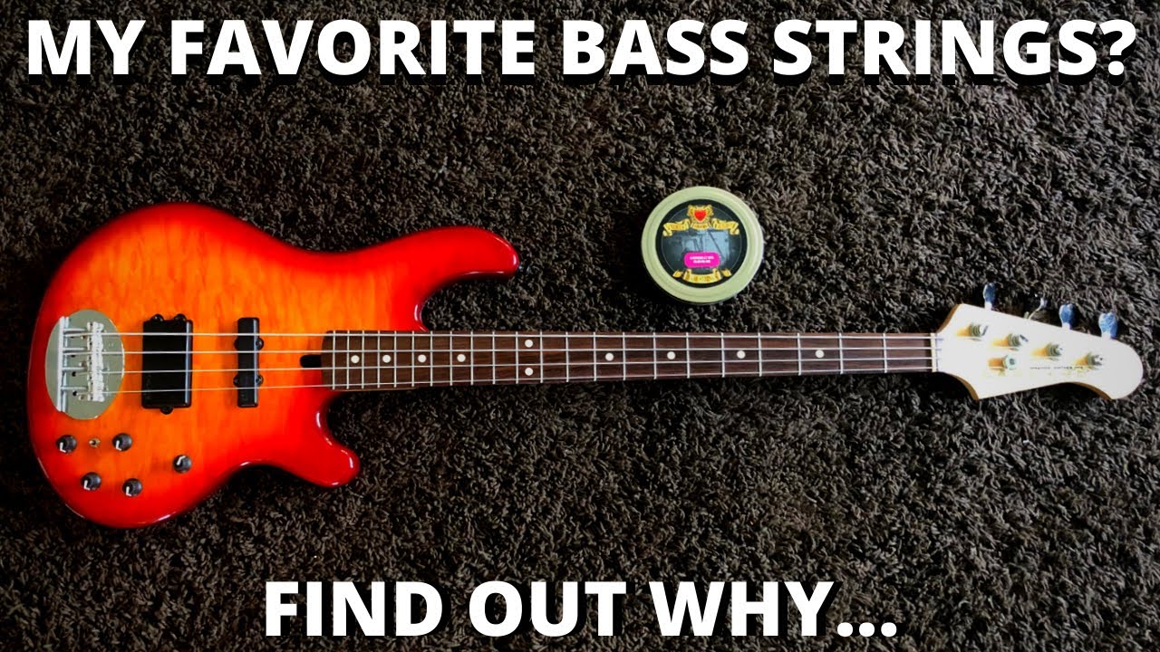 My favorite bass strings? // Find out why! // MJC Ironworks Premium