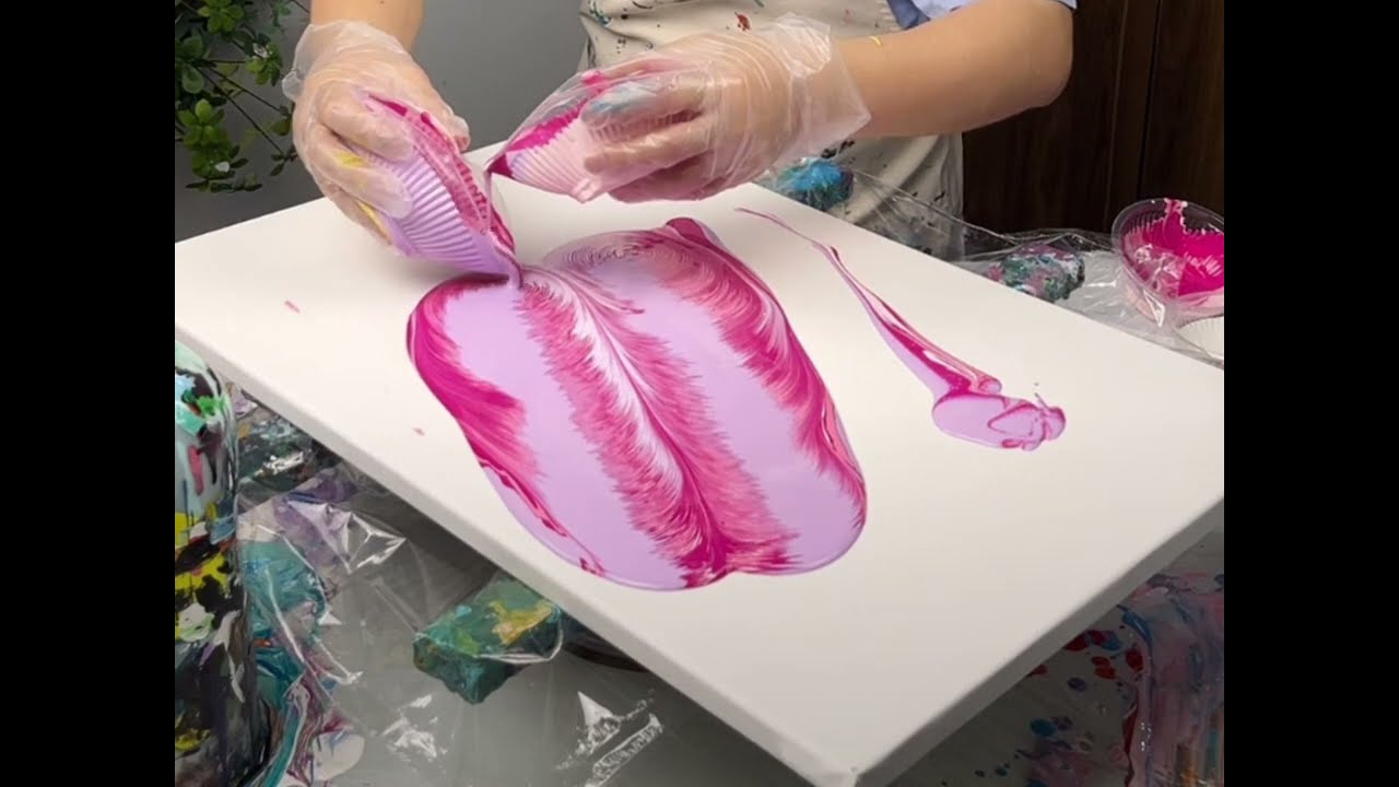 4 Wall Decor Painting with Fluid Paint, Fluid Paint Wall Art: Create Stunning Designs 