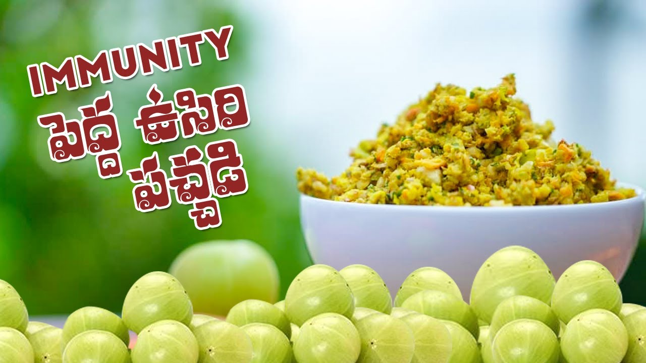పెద్ద ఉసిరి ఇమ్మ్యూనిటీ పచ్చడి | AMLA IMMUNITY BOOSTER |Manthena's Kitchen ASMR