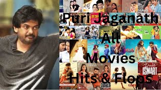Puri Jagannadh Hits & Flops Movies List 🎬  From Badri to Double Ismart