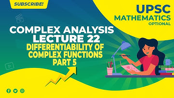 UPSC Mathematics Optional (in Hindi) | Complex Analysis | Lecture 22