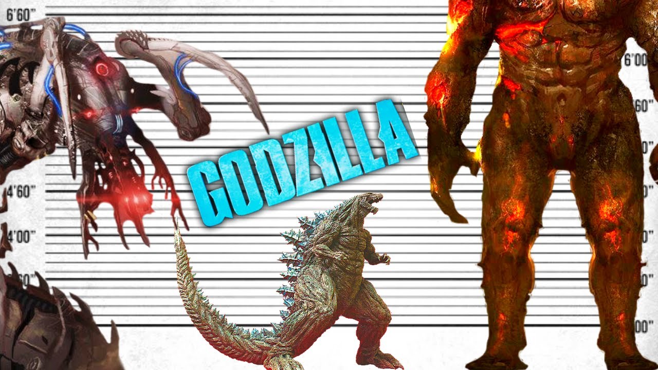 GODZILLA EARTH AND ITS ENEMIES SIZE, ROAR COMPARISON:   Link video:  By Who Is The Biggest
