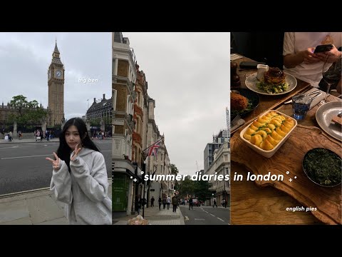 summer diaries in london 🍓 vintage markets, galleries, and etc