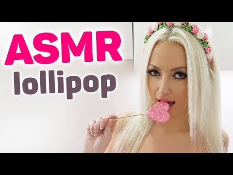 ASMR Lollipop 🍭 & Candy Eating Licking 👅(TINGLES, RELAXING SOUND)👄Soothing Sounds. ASMR Whispered