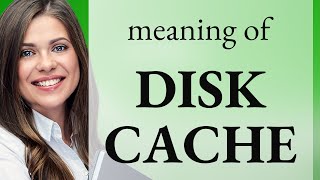 Disk cache — DISK CACHE meaning Net Worth
