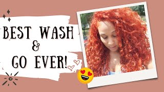 Herbal Essence Mango &amp; Aloe | The Best Wash &amp; Go I&#39;ve EVER had! ONE STYLING PRODUCTS