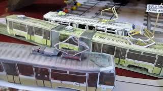 Обзор бумажных трамваев 71-619 и 71-620