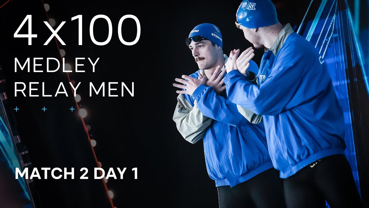 ISL SEASON 3 | MATCH 2 DAY 1 Men's 4x100m Medley Relay