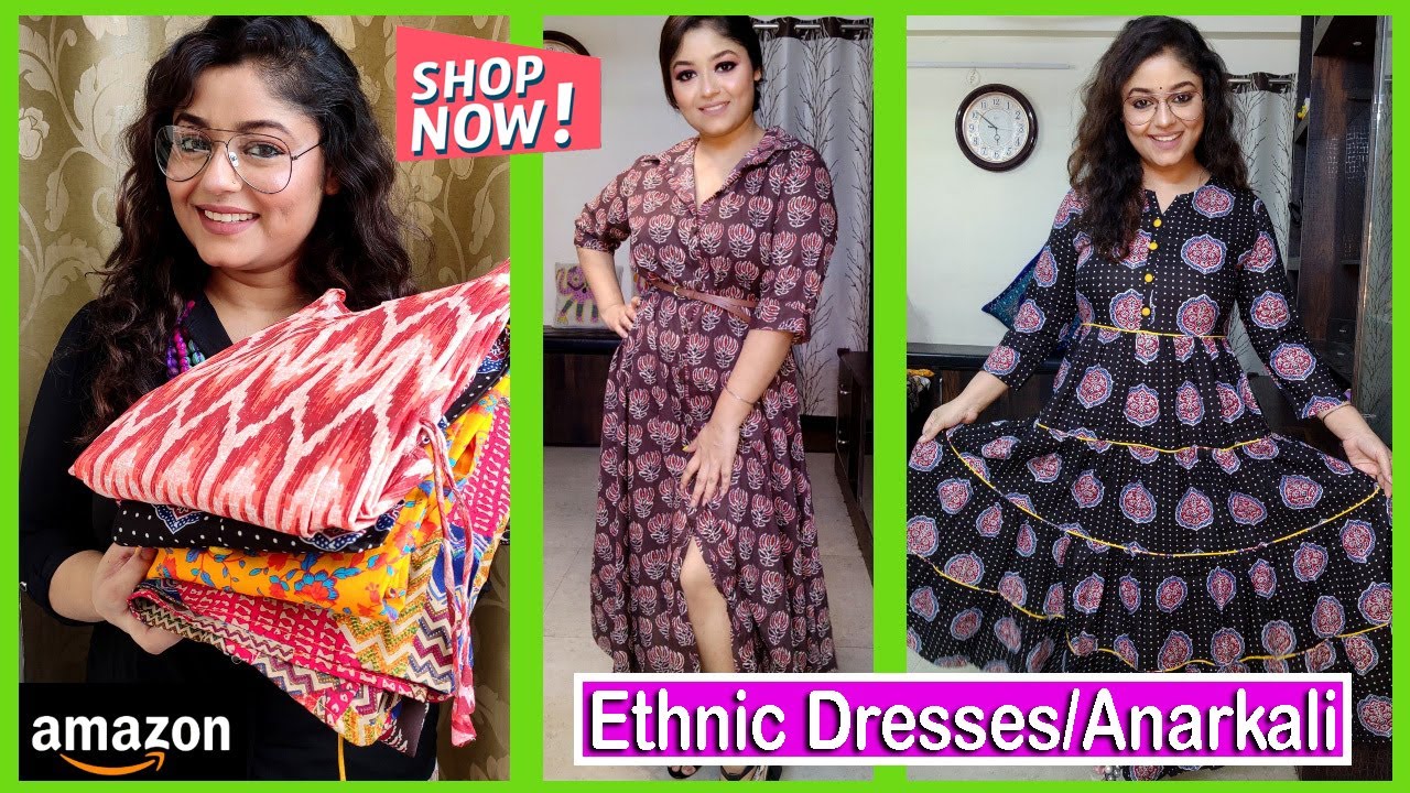 Myntra Diwali Ethnic wear Haul | festive wear haul | Myntra Haul | Festive  kurti and dress - YouTube