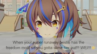 When your bestie have the Freedom Motif - Umamusume Framination