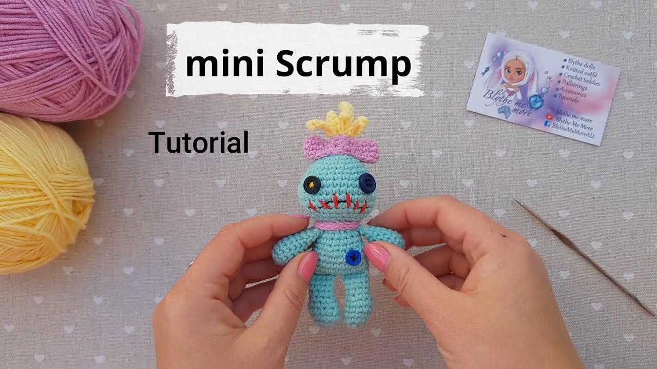 DIY Scrump plushie (Free pattern) 