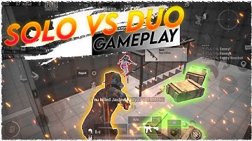 Solo Vs Duo Gameplay || Full Rush Gameplay || Pubg Mobile Lite