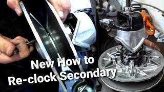 Update! 2021/2022 How to Re-clock CFMOTO CVTech Secondary Clutch