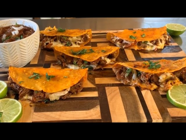 Homemade Birria Tacos Recipe (Quesa Tacos) - Chef Billy Parisi