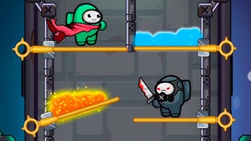 Rescue Impostor - How To Loot & Pull Pin Puzzle - Gameplay All Levels 56-70 (Android & iOS)