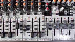 Tutorial de como utilizar Subgrupos en la BEHRINGER EURODESK SX3242FX