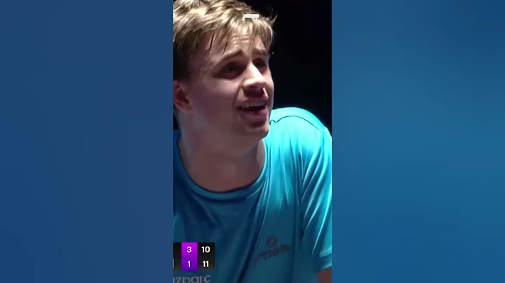 Oh, I don't like this situation 😂😂😂 #tabletennis #wtt #pingpong #trulsmoregard #patrickfranziska