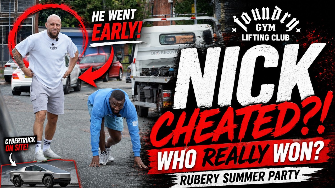 NICK CHEATED?! The Foundry Gym Race That Started An Argument 😂