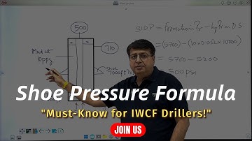 "IWCF Well Control | How to Calculate Shoe Pressure in Shut-In Wells — Drilling Crew Must-Know!"