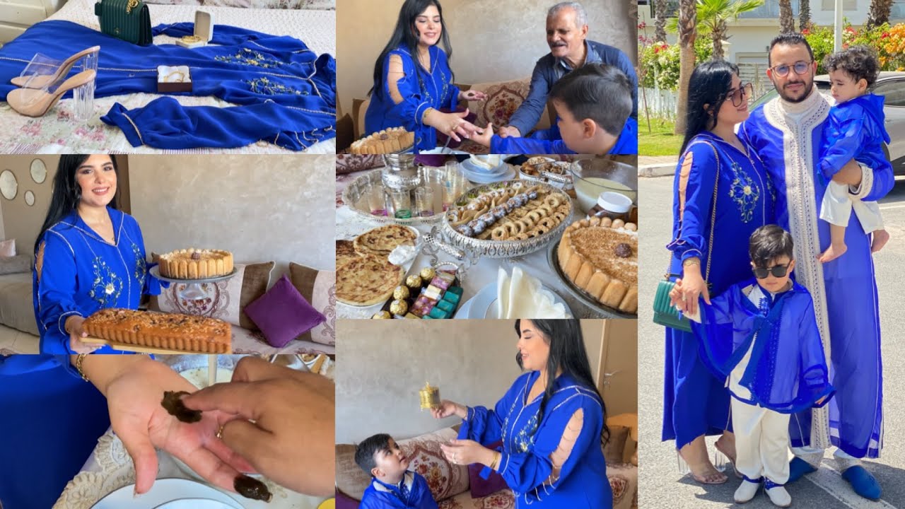 عيد الفطر على اصولو👌العادات والتقاليد متخطانيش،راجلي حنا ليا بيديه العيد عيدين عندي