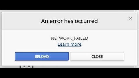 How to Fix NETWORK_FAILED Problem in (Chrome Web Store)