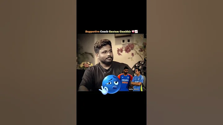 Supportive Coach Gautam Gambhir– just for Sanju ❤️‍🩹📈 #gautamgambhir #shorts #ipl #bcci #sanjusamson
