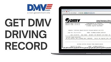 How to Get your DMV Driving Record