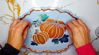 #0155 ENG - Pumpkin Glow in Resin 🎃✨ – Autumn Magic Captured