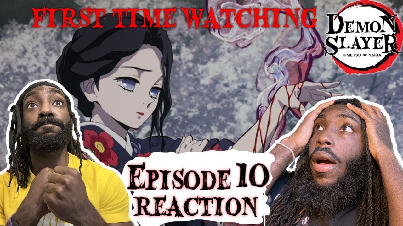 He's Always WATCHING! | First Time Watching DEMON SLAYER 1x10 Reaction ...