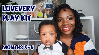 LOVEVERY PLAY KIT | THE SENSER MONTHS 5-6 | UNBOXING/REVIEW