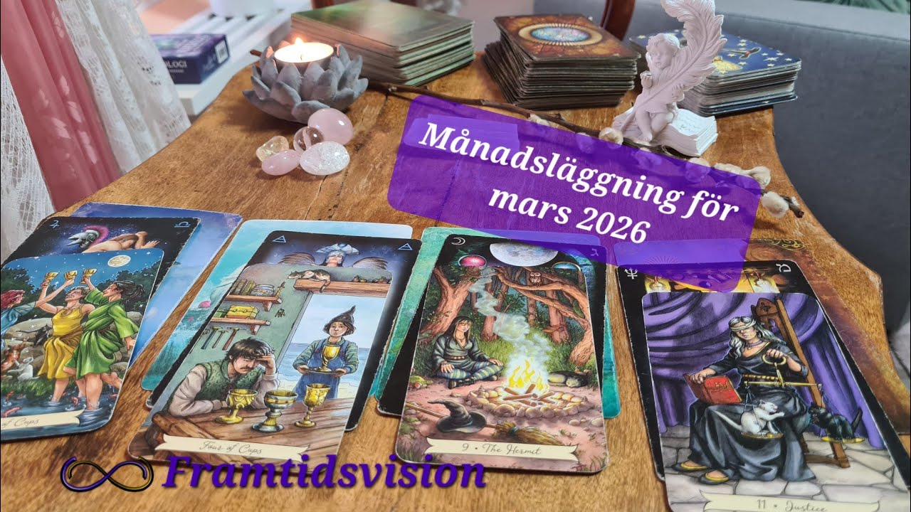 Månadsläggning för mars månad 2026