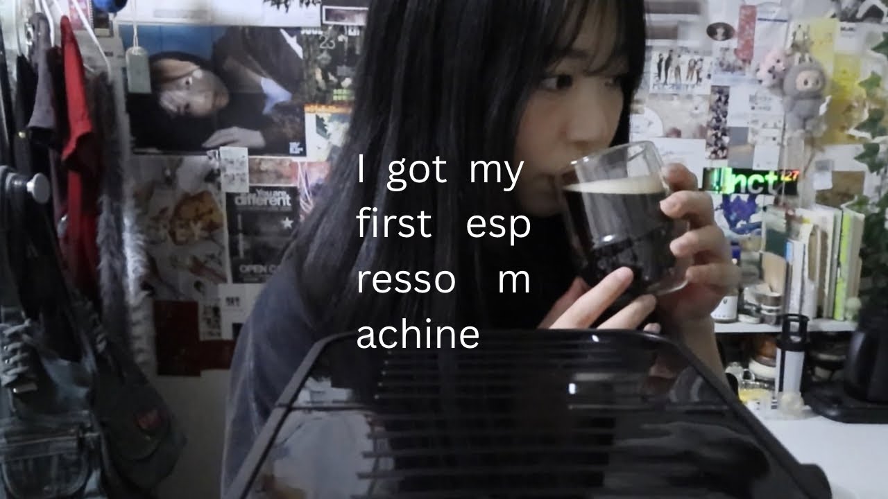 homecafe diaries ep. 1 ✦ ݁˖ my first espresso machine .ᐟ