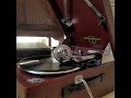 二村 定一 ♪かちどきの唄♪ 1929年 78rpm. Columbia Model No G - 241 phonograph